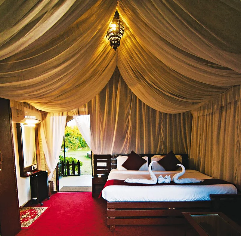 Their luxe glamping tents are hugely popular